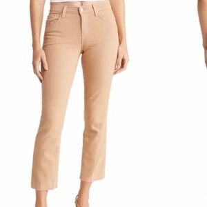L'AGENCE Sada Ankle Slim Jeans light mocha nwt